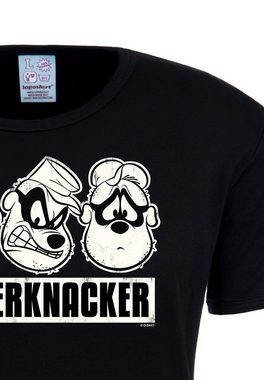 LOGOSHIRT T-Shirt Disney - Panzerknacker mit Panzerknacker-Frontprint