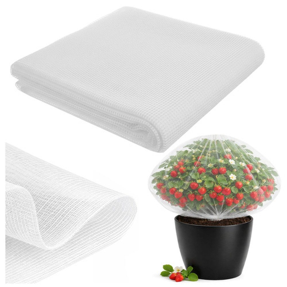 Gardlov Schädlingsschutznetz Schutznetz 3x6m Insektenschutznetz (Spar-Set, 1 St., umweltfreundlich), schützt Obst, Gemüse und Blumen vor Insekten und Vögeln