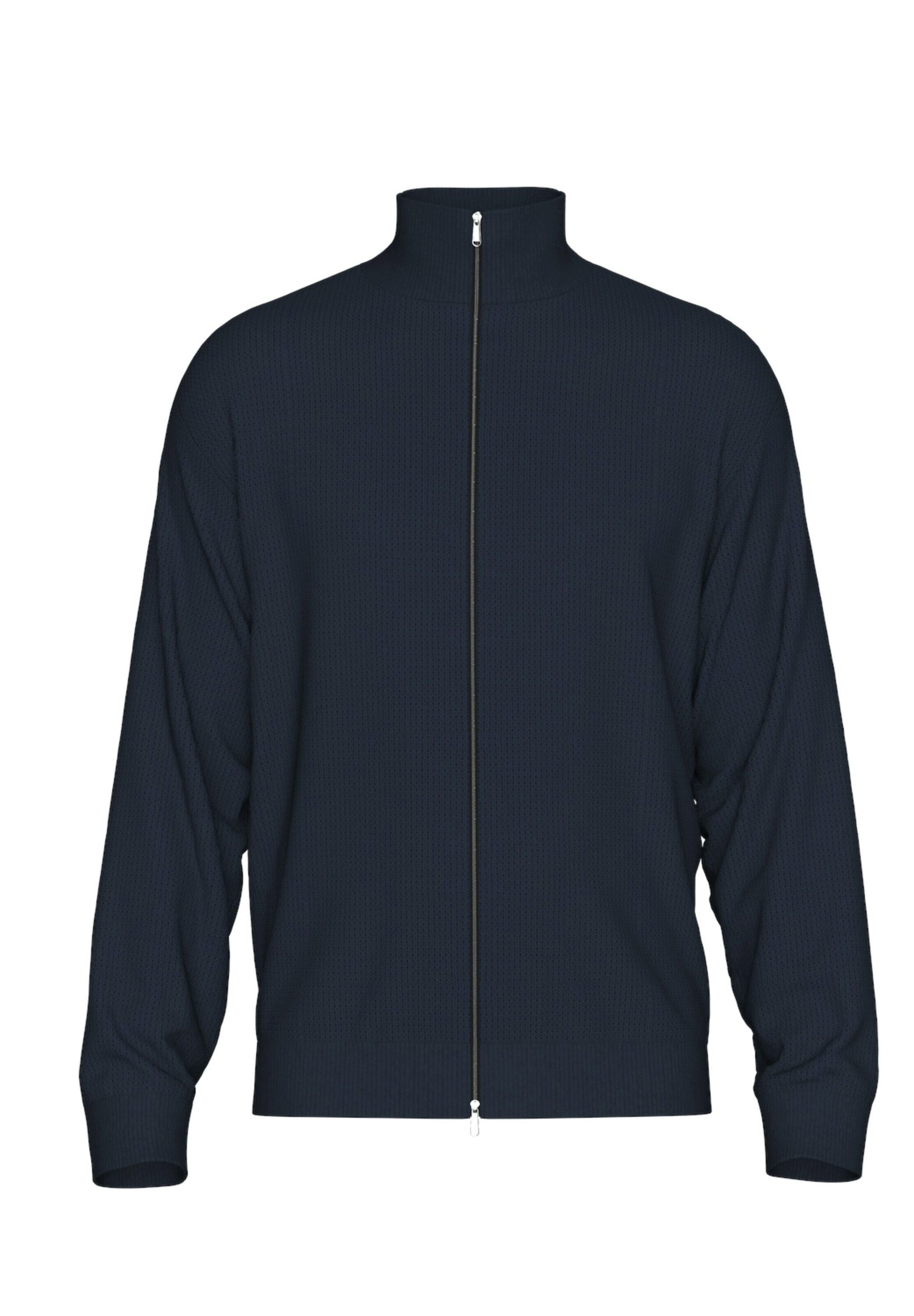 Strickjacke SLHDANE LS KNIT STRUCTURE FULL ZIP