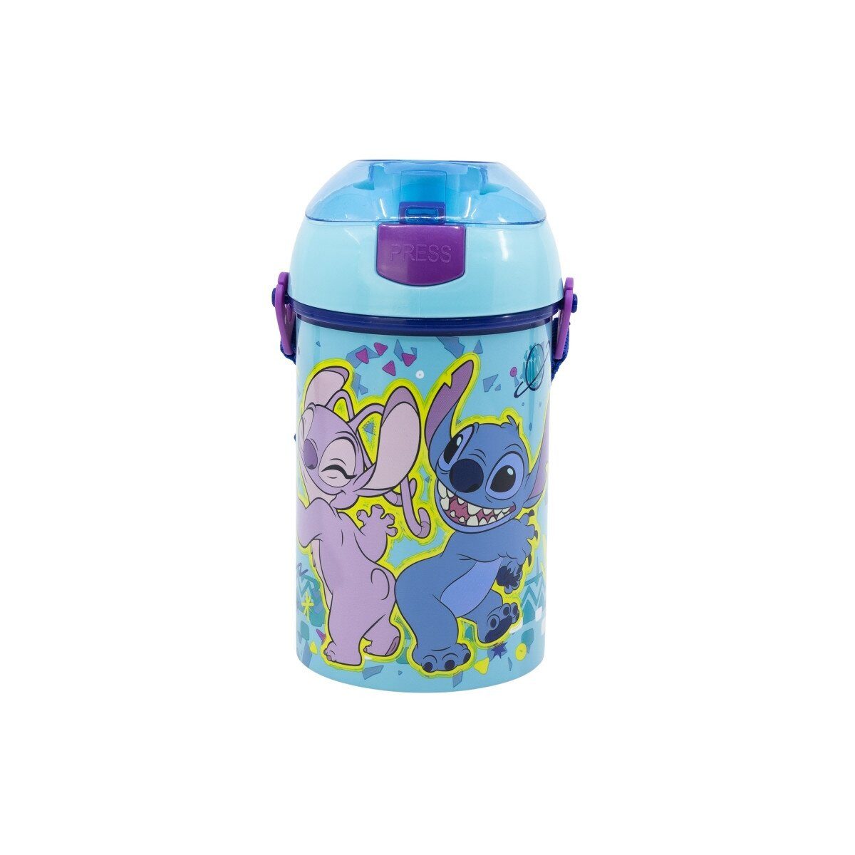 Lilo & Stitch Trinkflasche Disney Lilo und Stitch Dance Sportflasche, 450 ml