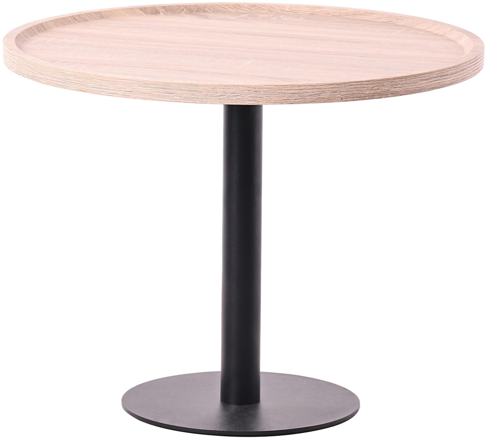 furnicato Beistelltisch Aspen 60x60x46 cm Eiche (1-St)