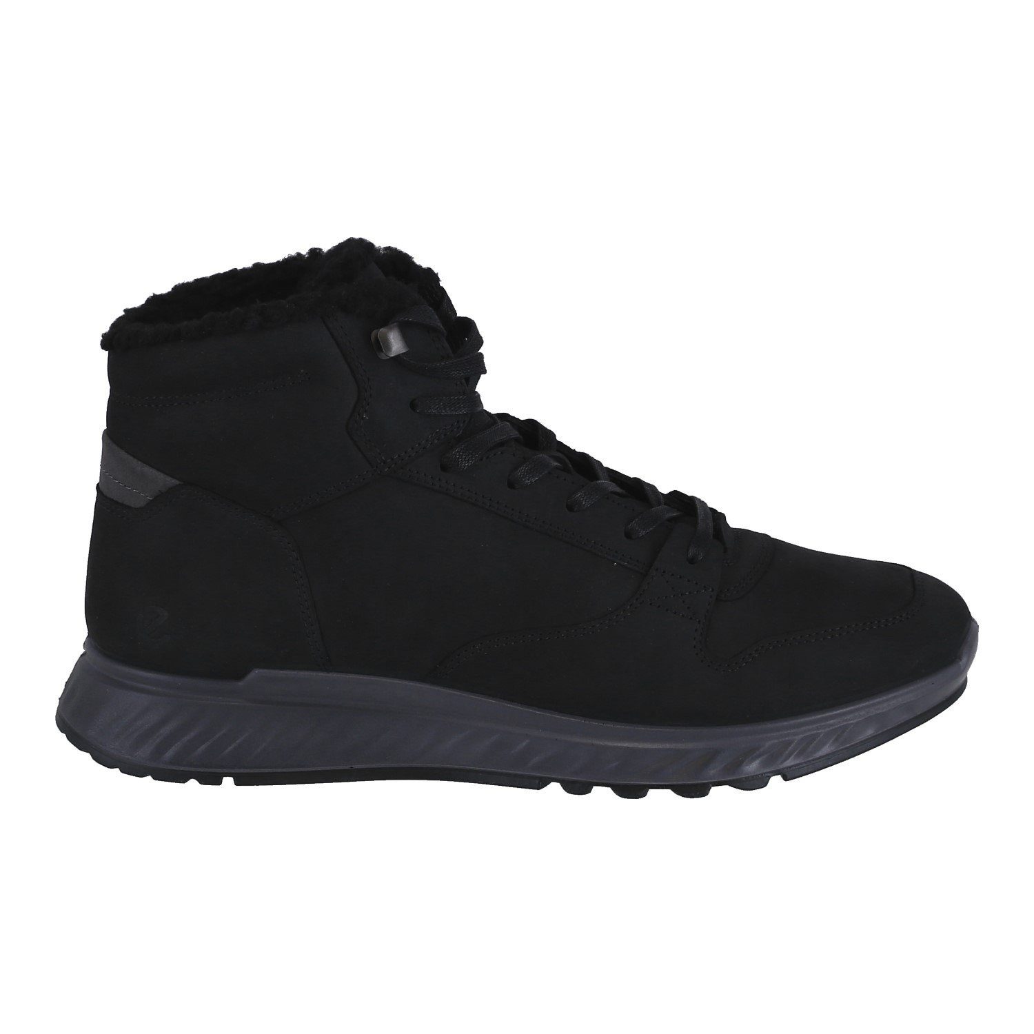 Ecco Exostride MID Warm (Nubukleder) schwarz Herren Winterstiefel