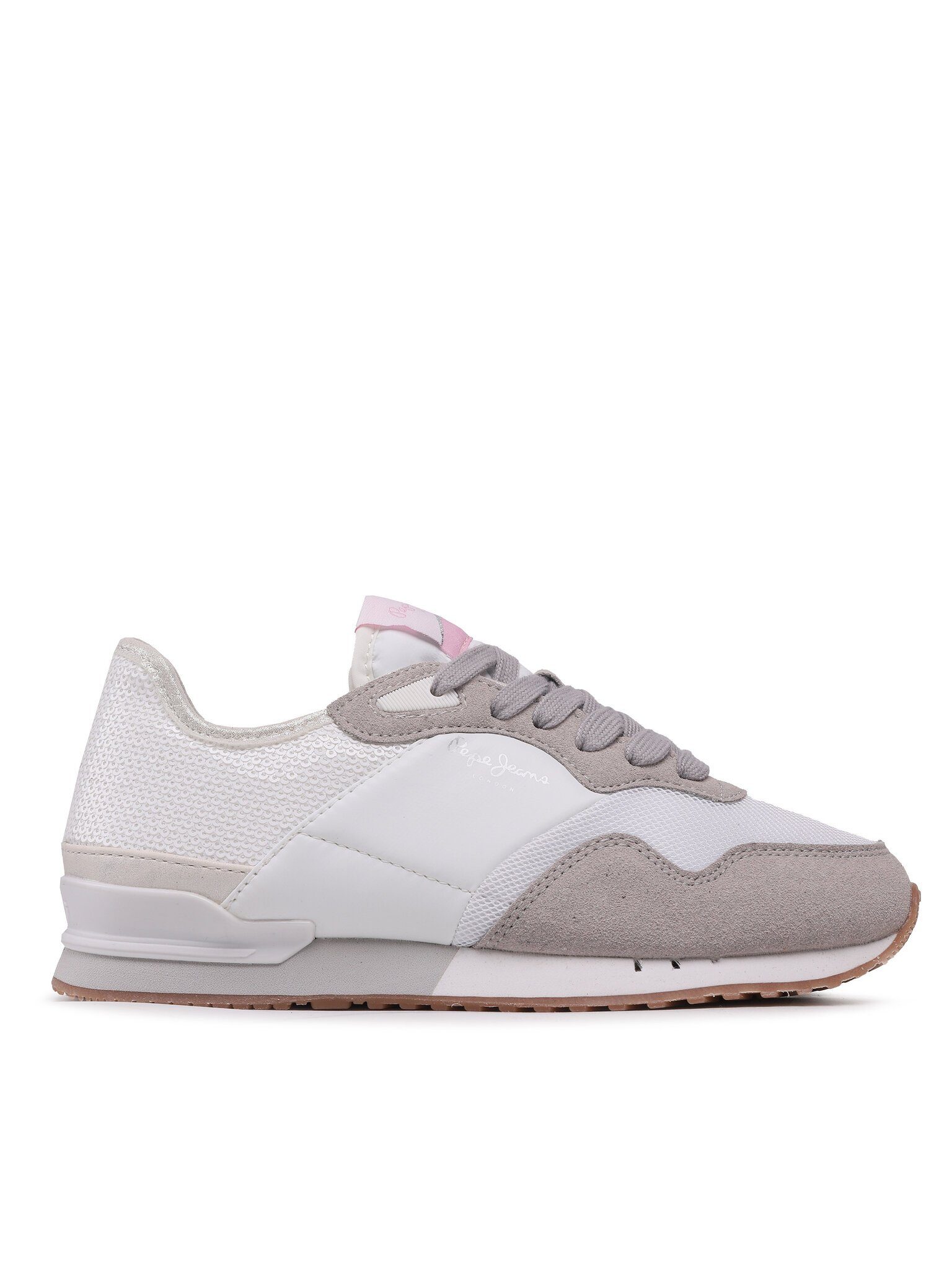 Pepe Jeans Sneakers London W Troy PLS31466 White 800 Sneaker