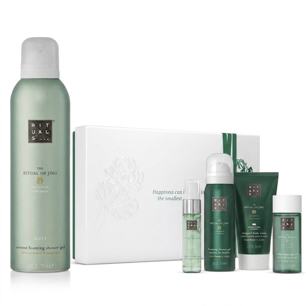 Rituals Duschgel Rituals Jing Duschgel und Geschenkset Pflege Duo, Entspannendes Jing Duo für Duschritual und Pflege-Geschenk