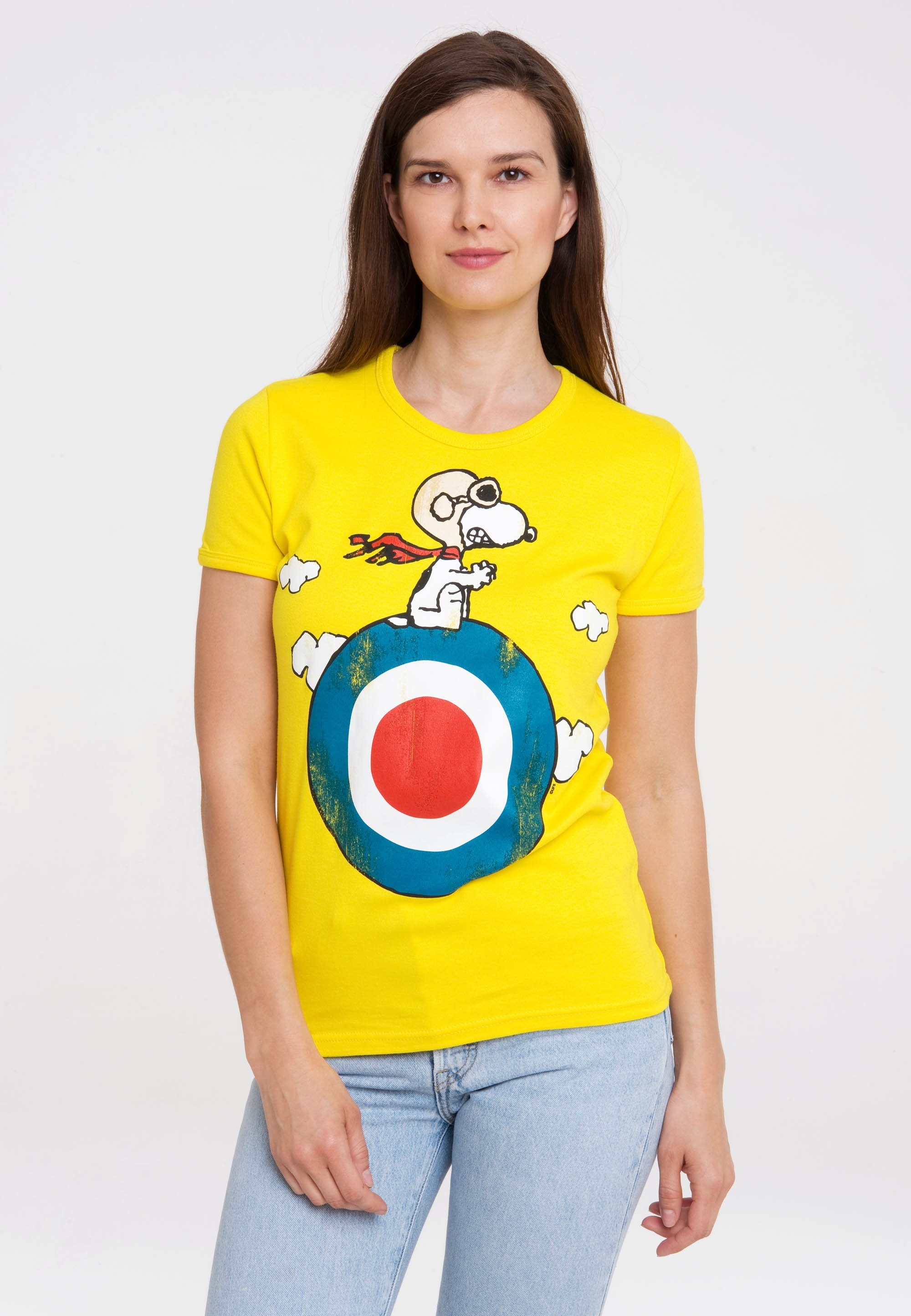 LOGOSHIRT T-Shirt "Snoopy", mit lizenziertem Originaldesign günstig online kaufen