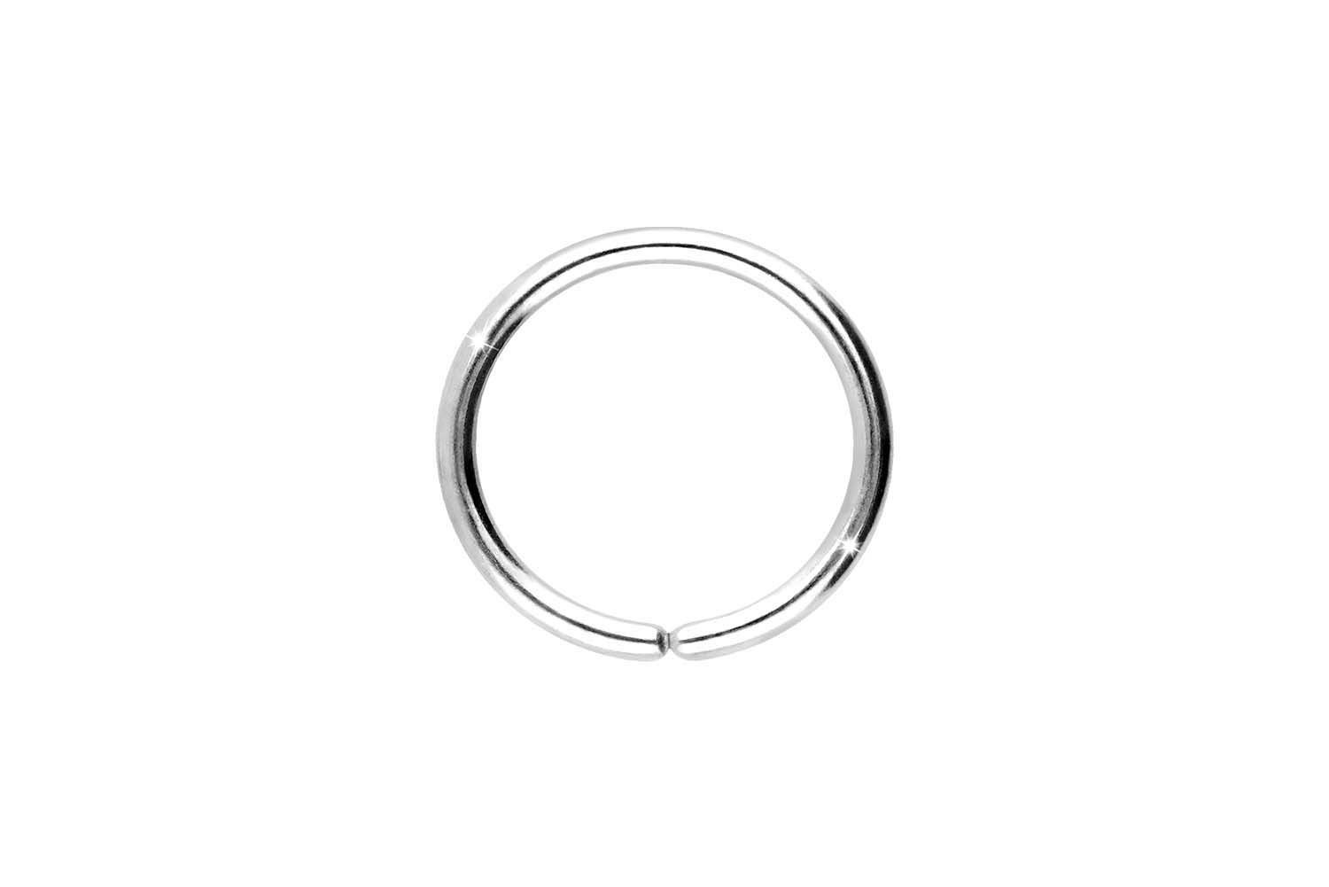 PIERCINGLINE Nasenpiercing Titan O-Ring - biegbar (Biege-Ringe, 1-tlg)