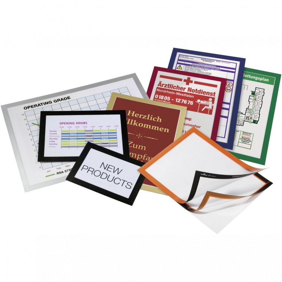 Dreifke Hinweisschild Inforahmen selbstkl., aufklappbare, magnetische ...