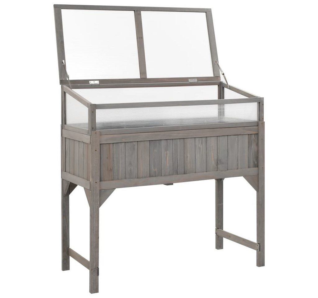 furnicato Hochbeet mit Gewächshaus 110x... furnicato Hochbeet mit Gewächshaus 110x...