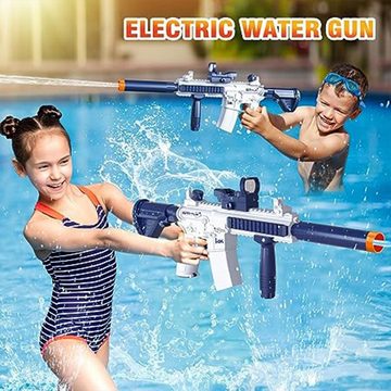 XDeer Wasserpistole Wasserpistole Automatische Elektrische Wasserspritzpistole, 32 FT Range Outdoor-Strand-Pool-Spielzeug für Erwachsene Kinder