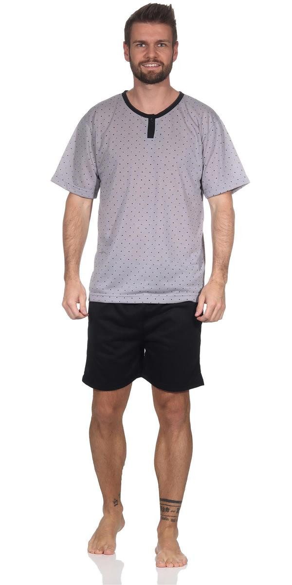 EloModa Capri-Pyjama Herren Pyjama Short und günstig online kaufen