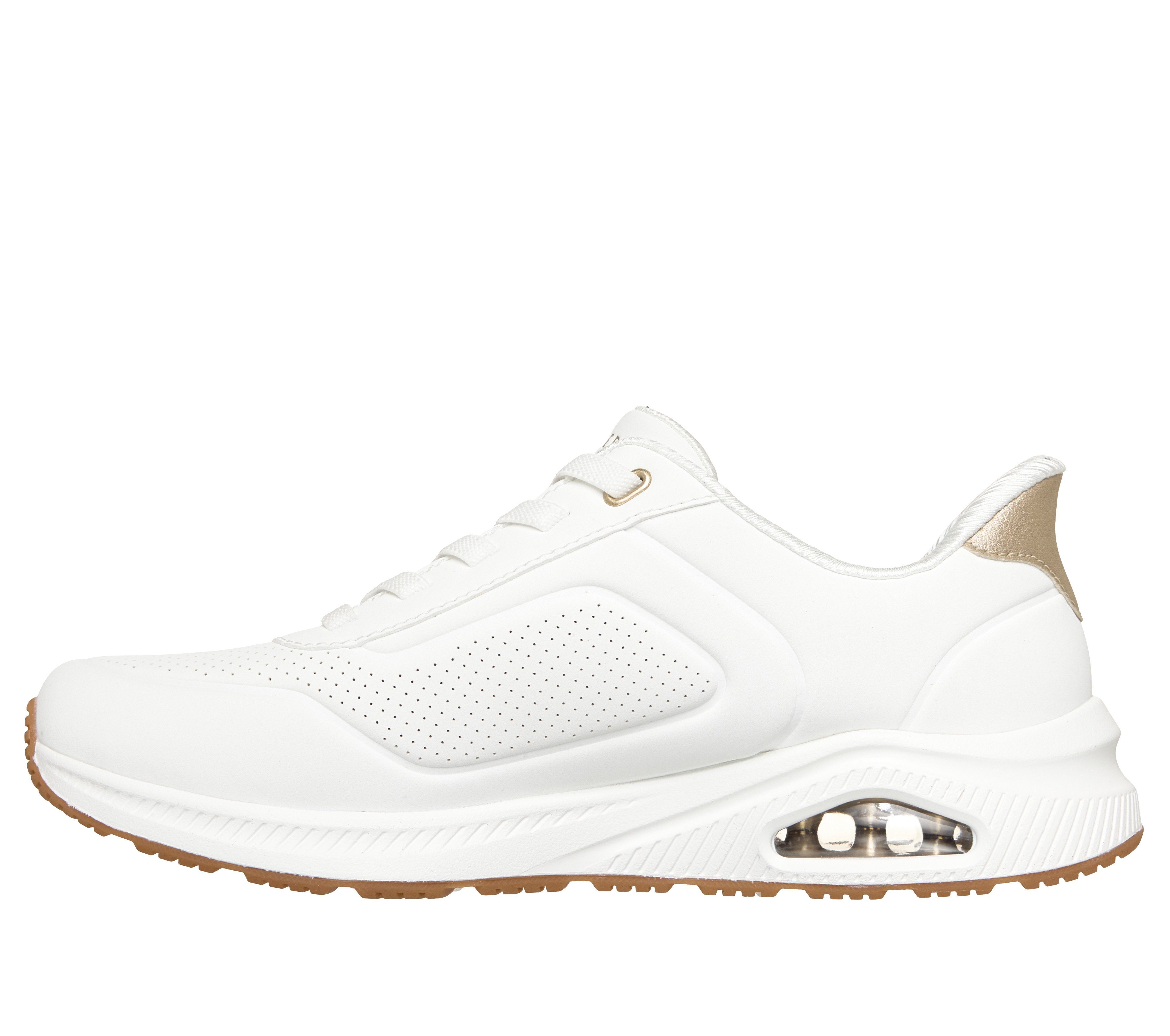 Skechers ARCH FIT UNO Slip-On Sneaker Schlupfschuh, Halbschuh, Freizeitschuh mit Slip ins – Bild 5 von 5