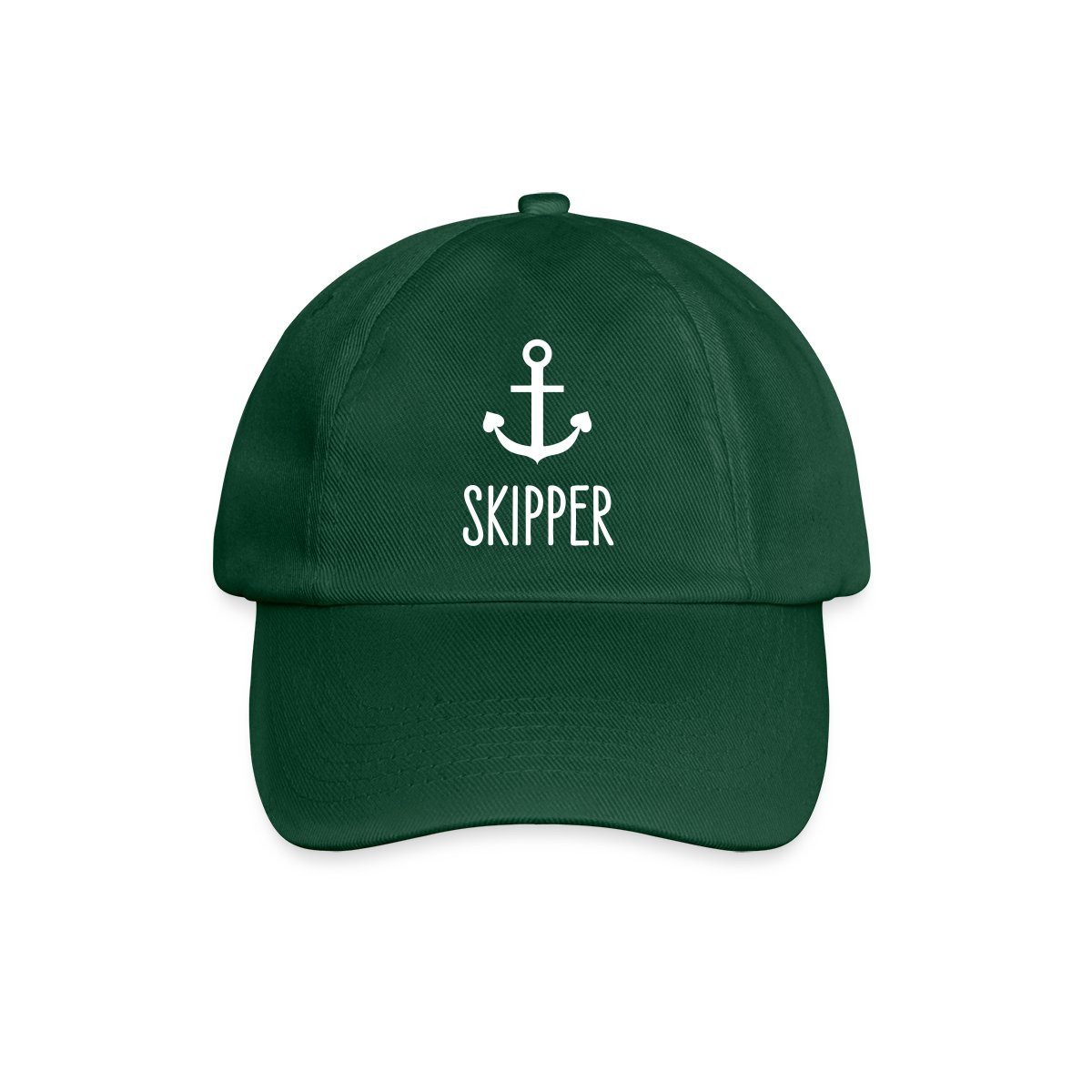 Spreadshirt Baseball Cap Skipper Kapitän Anker günstig online kaufen