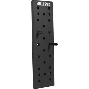 GORILLA SPORTS Klimmzugstange Pegboard - inkl. 2 Rundholzstäbe und Montagematerial, 24 Löcheraus (1-tlg)