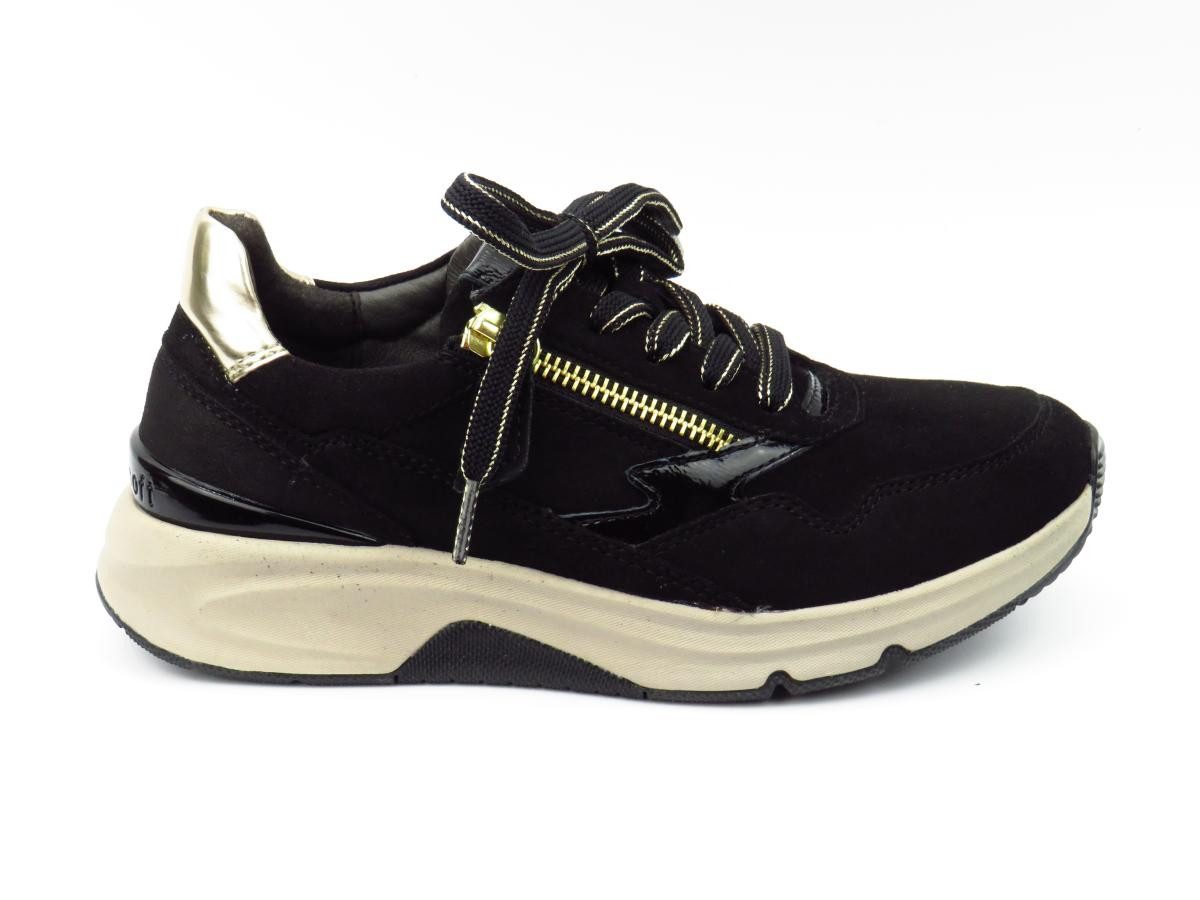 Gabor Rollingsoft schwarz sun Reißverschluss Кроссовки