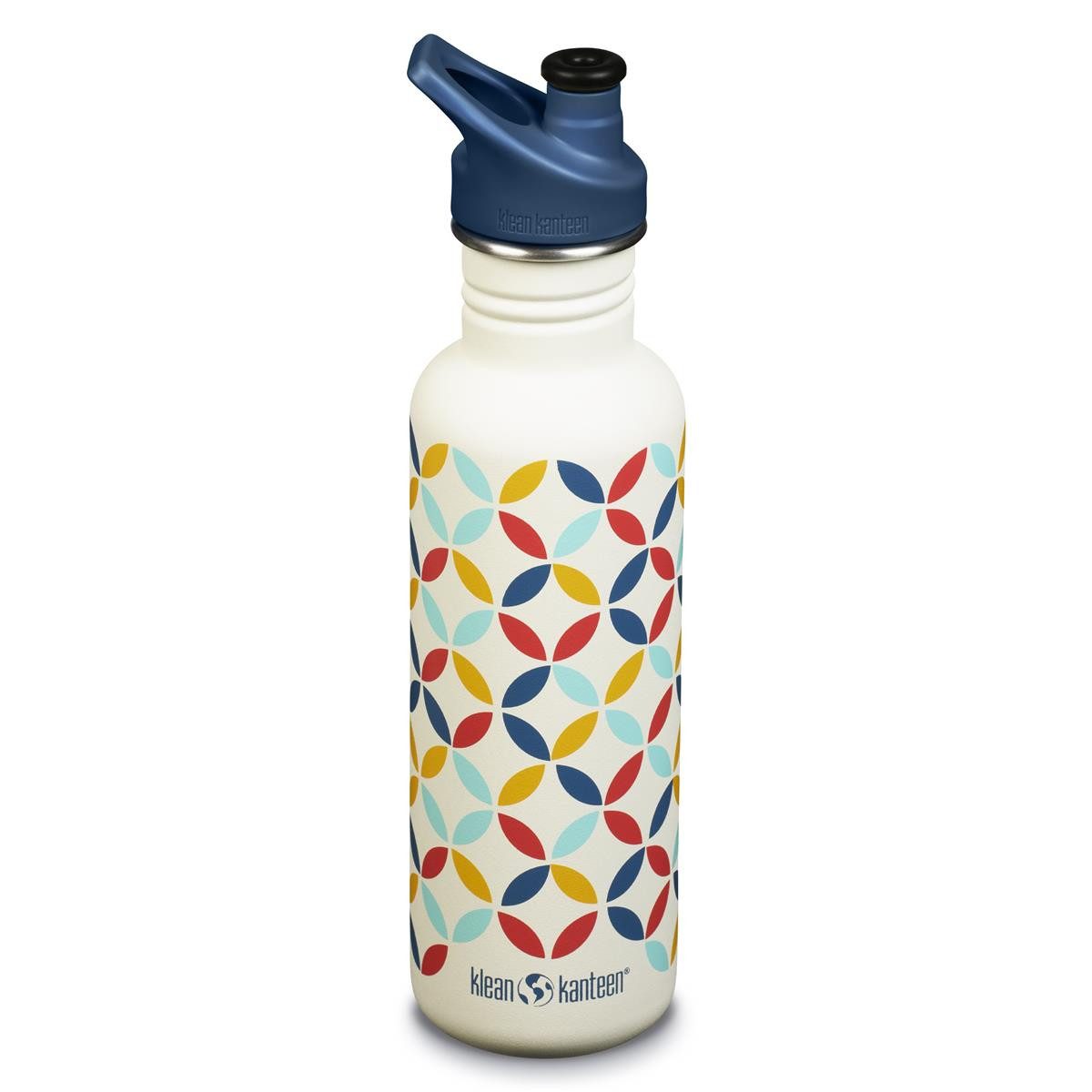 Klean Kanteen Trinkflasche Klean Kanteen Classic Trinkflasche Retro-Punkt Retro Dot 800 ml