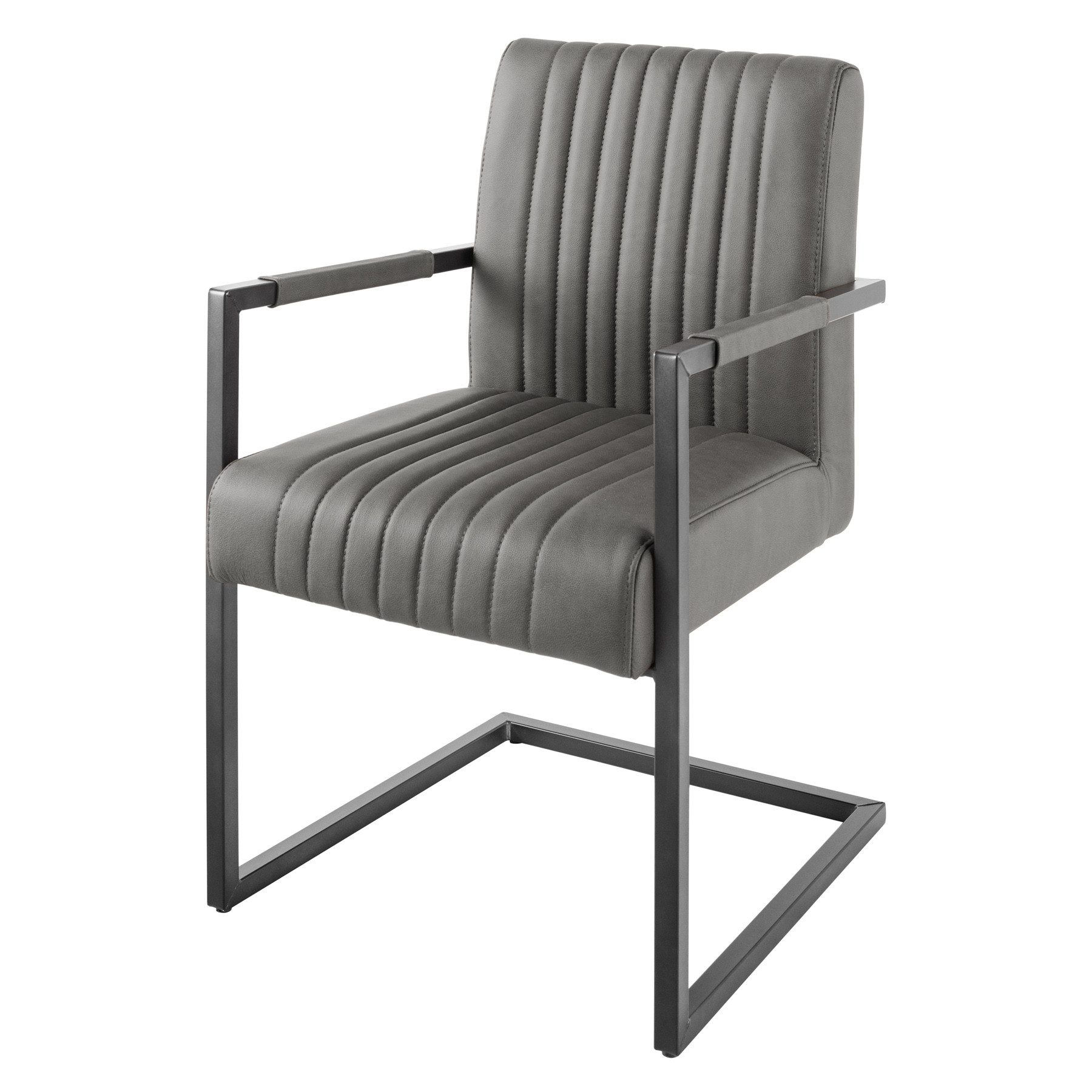 riess-ambiente Freischwinger BIG ASTON vintage grau günstig online kaufen