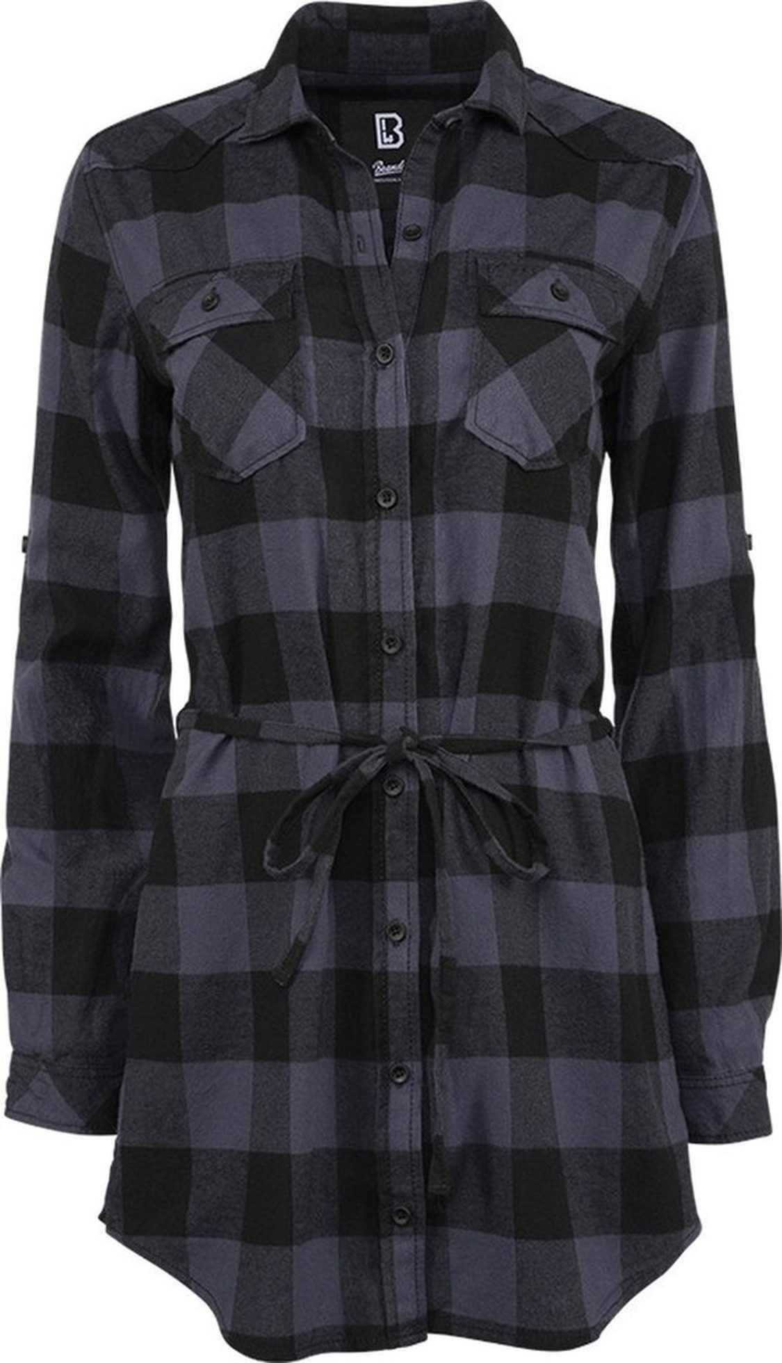 Brandit Minikleid Women Lucy Longshirt Long Sleeve