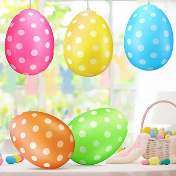 yozhiqu Dekoobjekt Dekoobjekt, Aufblasbare Ostereier, Kinderspielzeug für draußen, 24 Zoll Ostern aufblasbare dekorative Ei Ballon