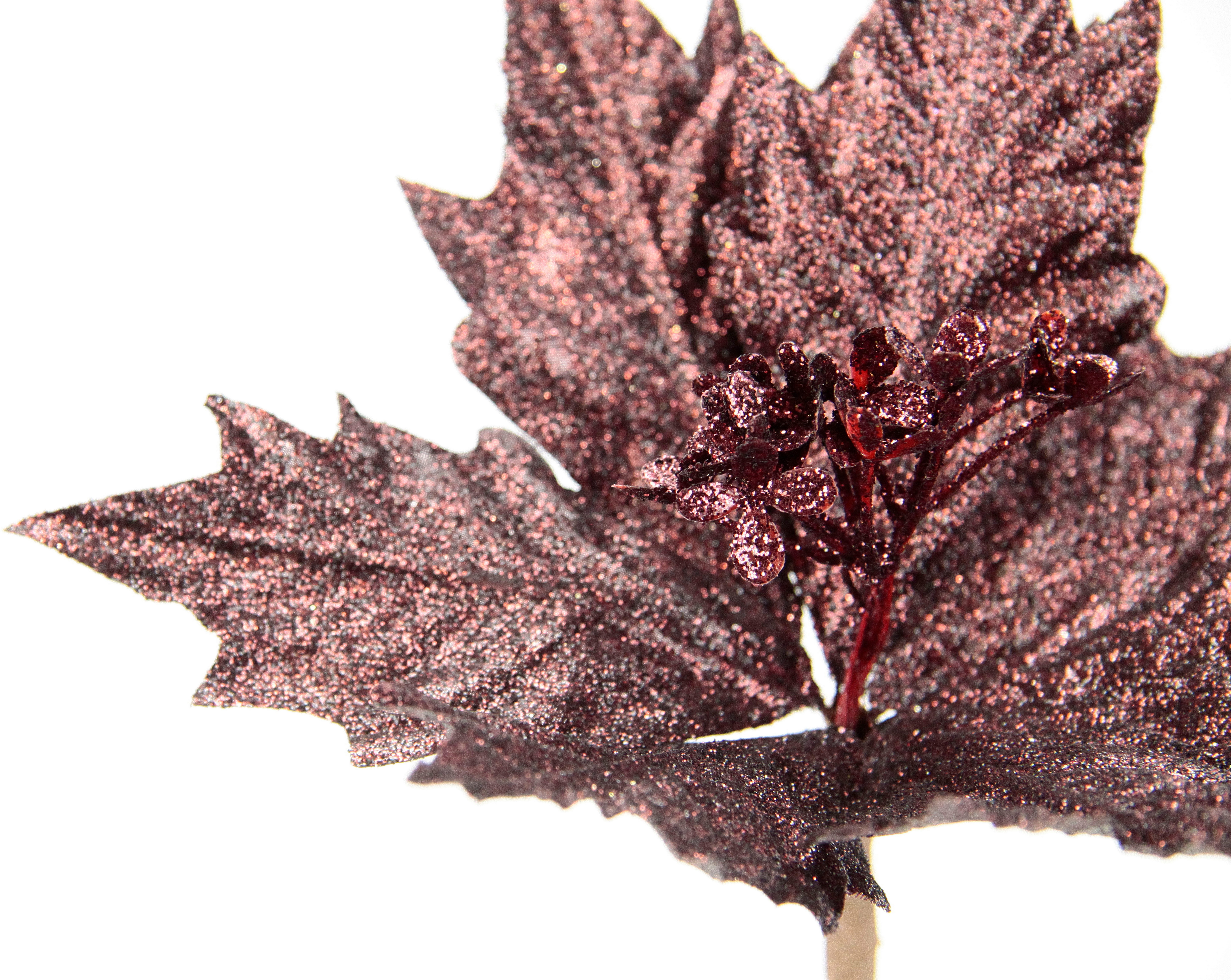 Kunstblume Poinsettia, I.GE.A., Höhe 21 cm, Kunstblume, Dekoblume, 5er Set