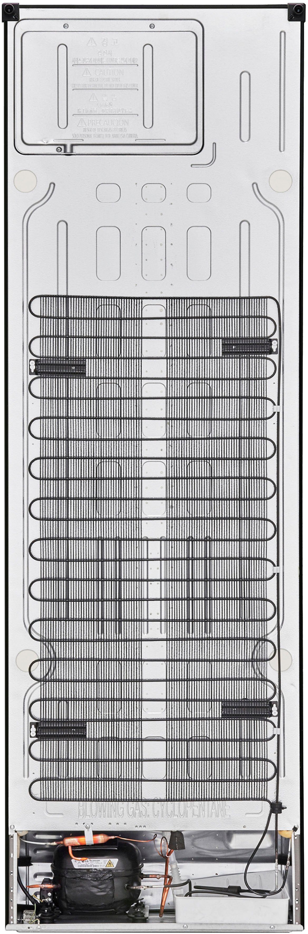 mattschwarz Kühl-/Gefrierkombination 186 cm 59,5 hoch, GBB61MCGCN1, LG breit 6 cm Serie