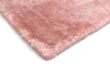 Teppich Loribaft Teppich handgewebt braun, morgenland, quadratisch, Höhe: 7 mm, Viskose