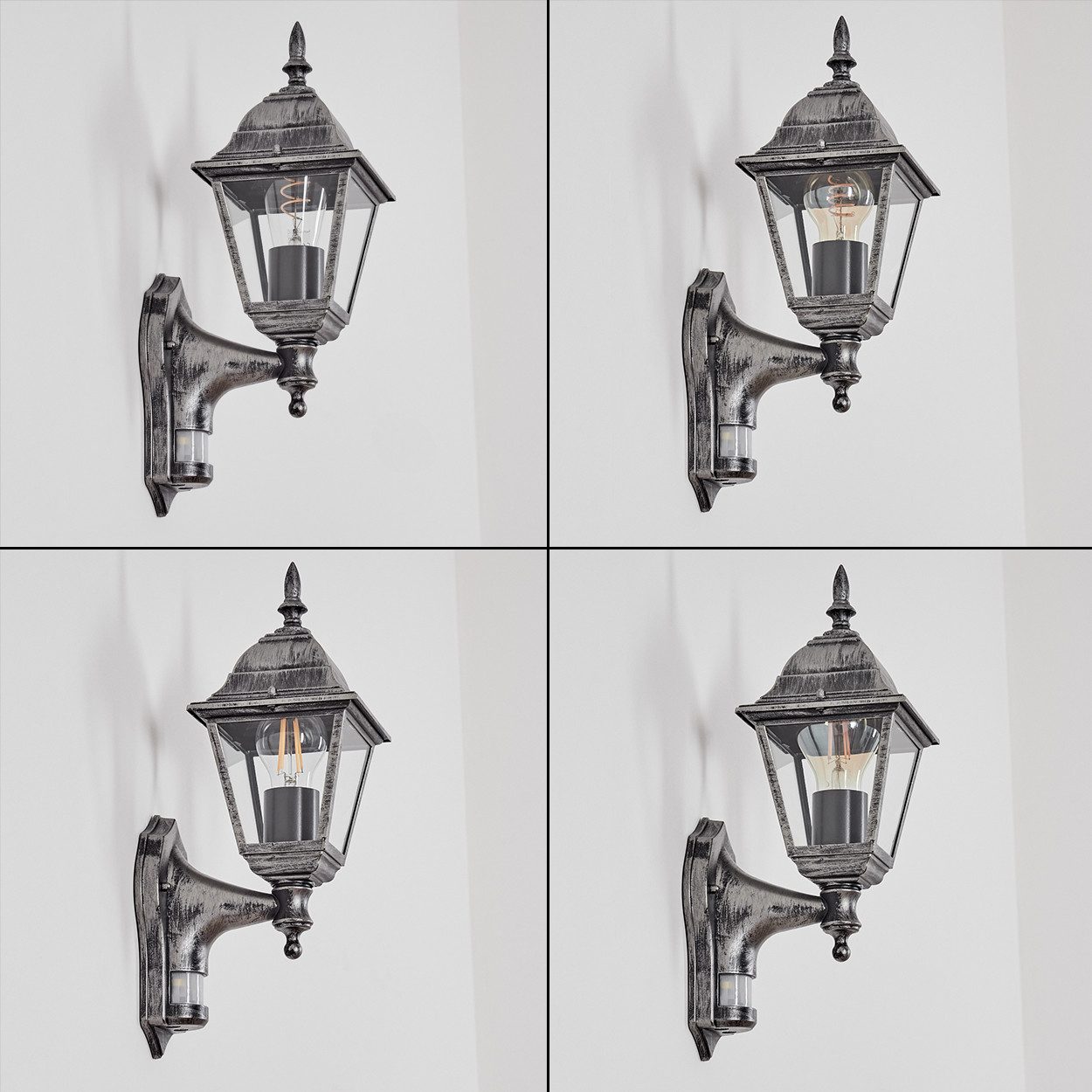 hofstein Außen-Wandleuchte Außenwandlampe m. Bewegungsmelder aus günstig online kaufen