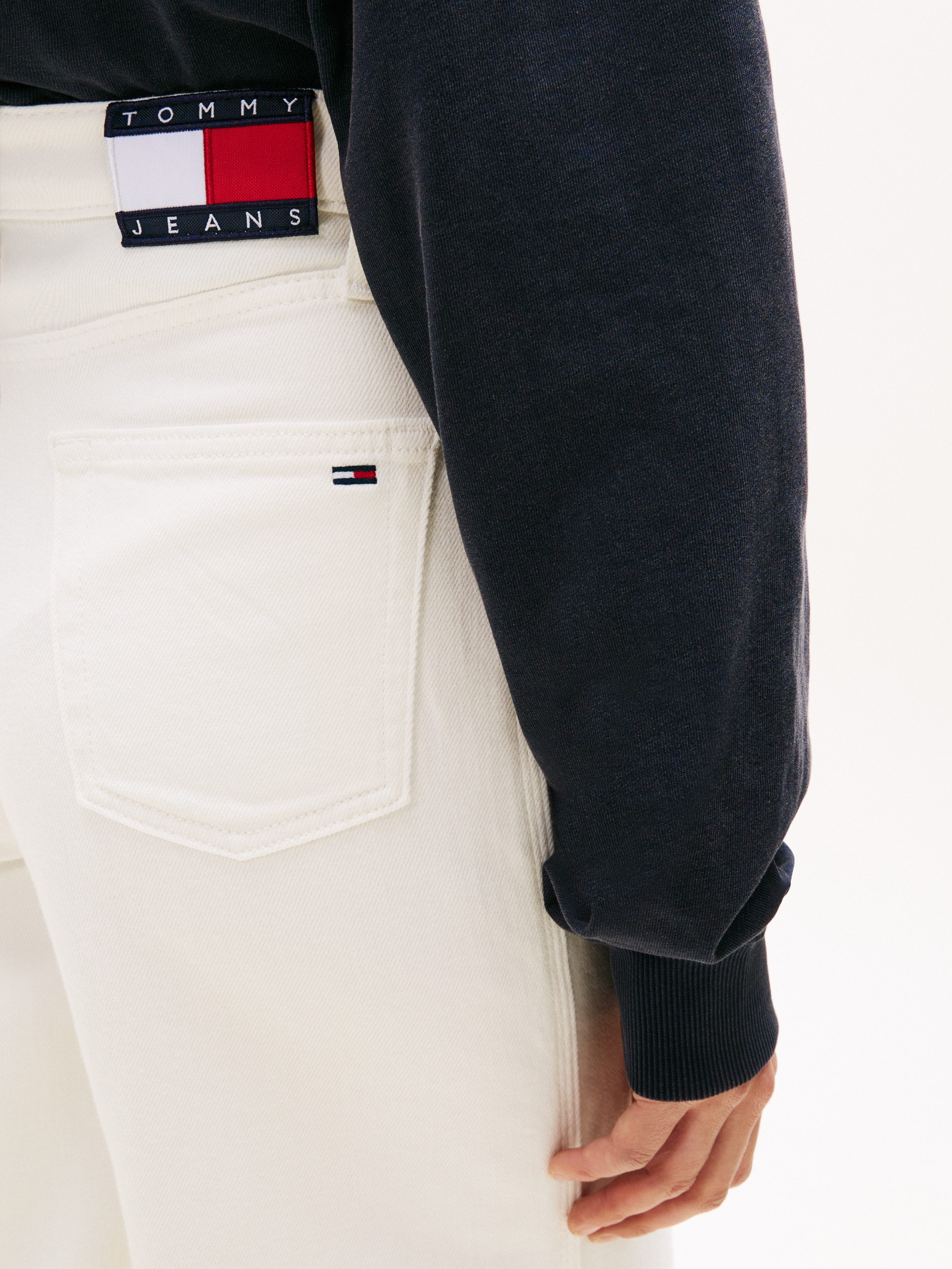 Tommy Jeans Loose-fit-Jeans CLAIRE HR WD BJ4199 mit hohem Bund, Wide Leg