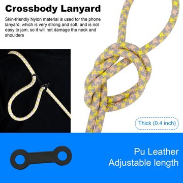 Cadorabo Handyhülle Xiaomi 11T / 11T PRO Xiaomi 11T / 11T PRO, Handykette Schutzhülle mit verstellbarem Kordelband Necklace Hülle