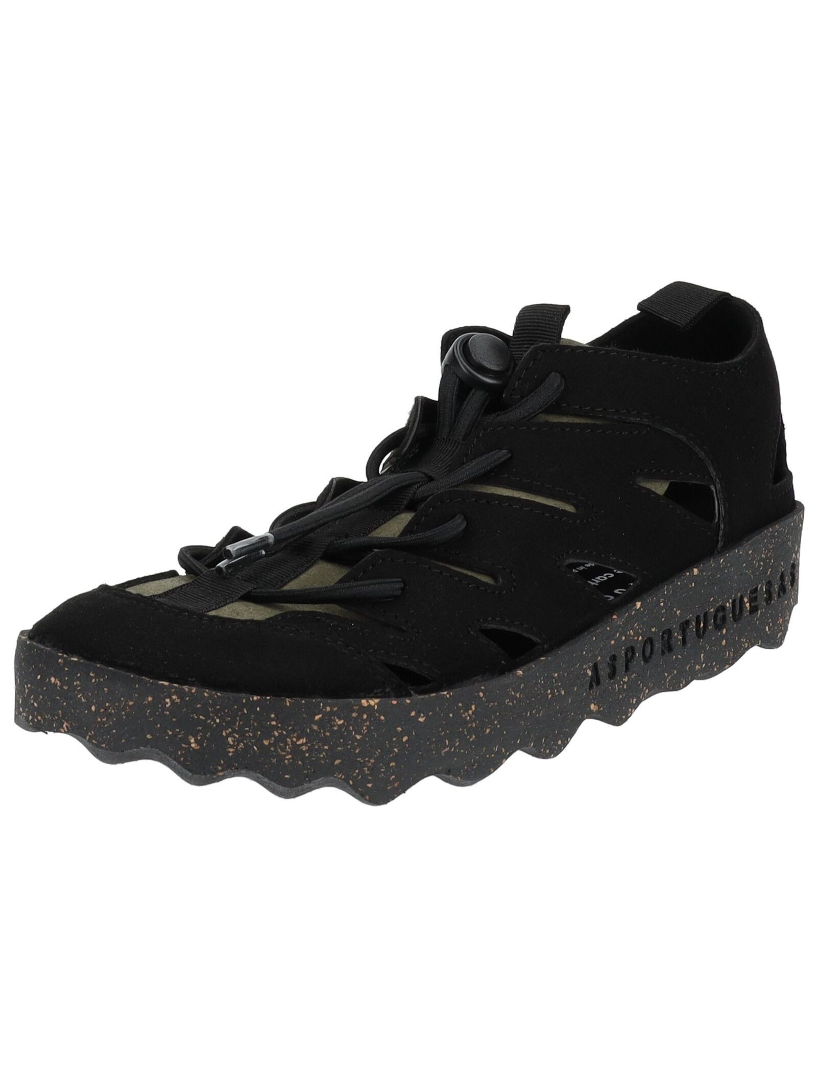 Asportuguesas Halbschuhe Leder Schnürschuh