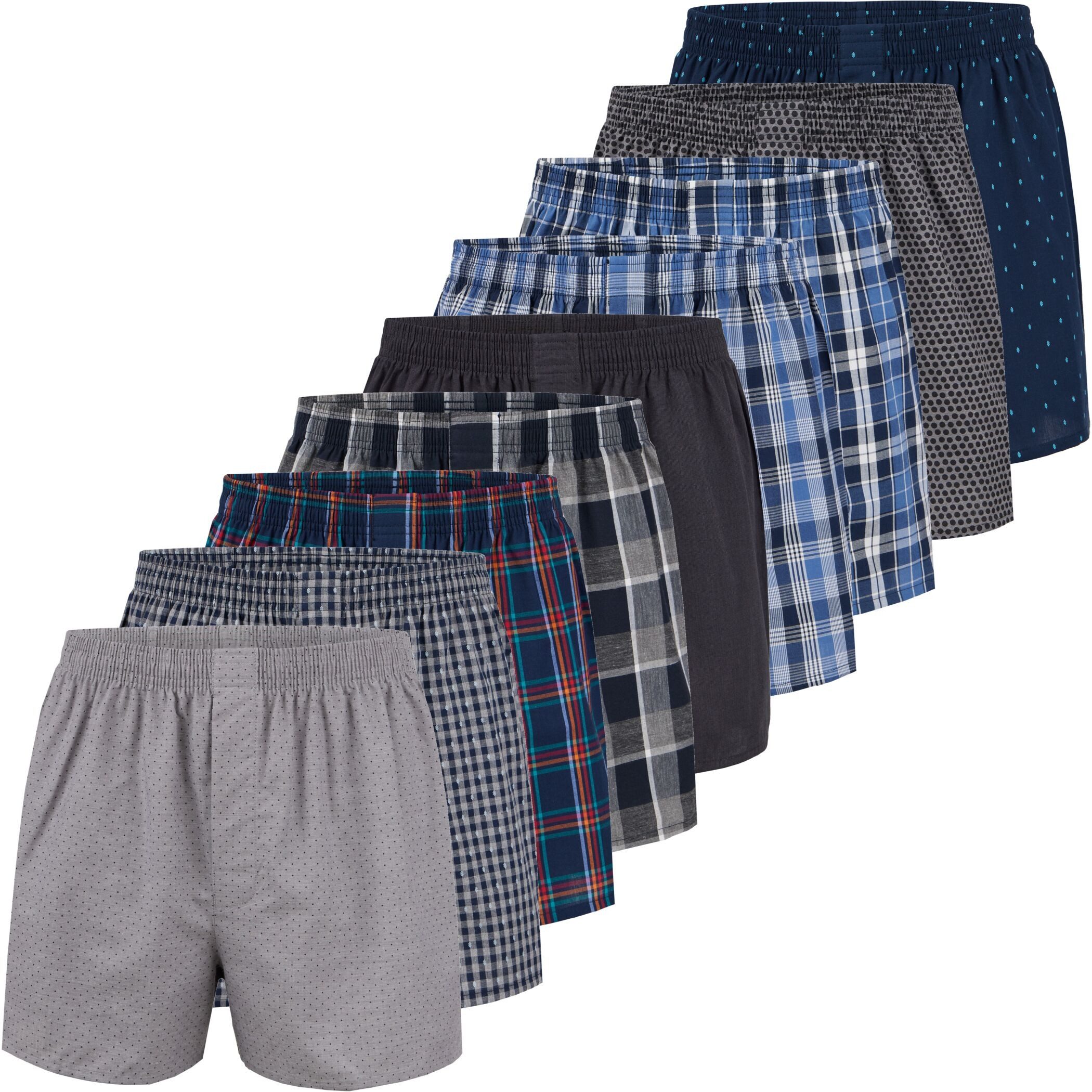 City Life Boxershorts City Life 3er, 6er, 9er Pack Herren Shorts Boxer Webb günstig online kaufen