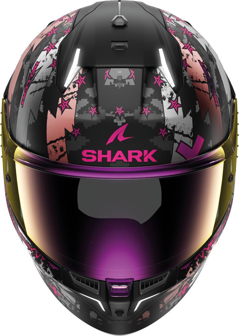 Shark Motorradhelm Skwal i3 Hellcat Helm, Geeignet Für Brillenträger,pinlockscheibe Enthalten,integriertes