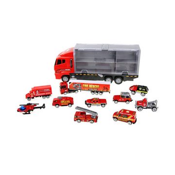 Juoungle Spielzeug-Auto LKW Spielzeug Auto Set Autotransporter Spielzeug Bagger Spielzeug