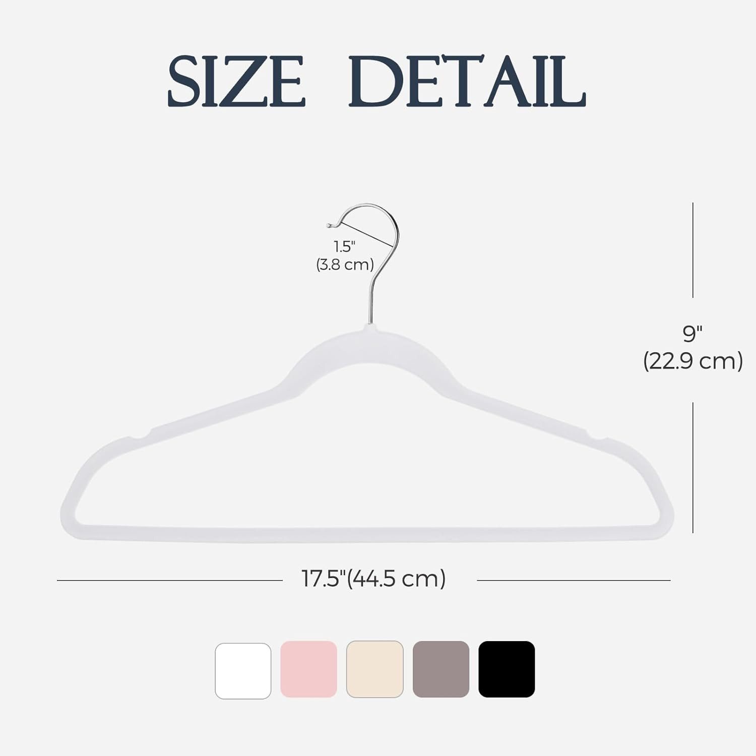 House Day Kleiderbügel Samt, rutschfest, (Packung, 20-tlg), mit 360° drehba günstig online kaufen