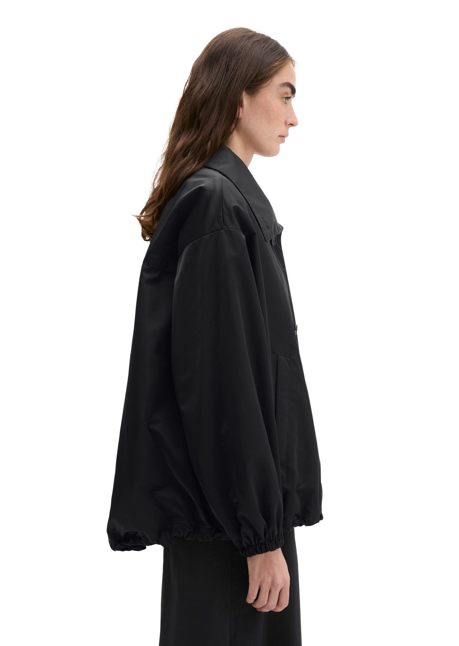 Marc O'Polo Outdoorjacke aus recyceltem Shiny-Polyester-Twill