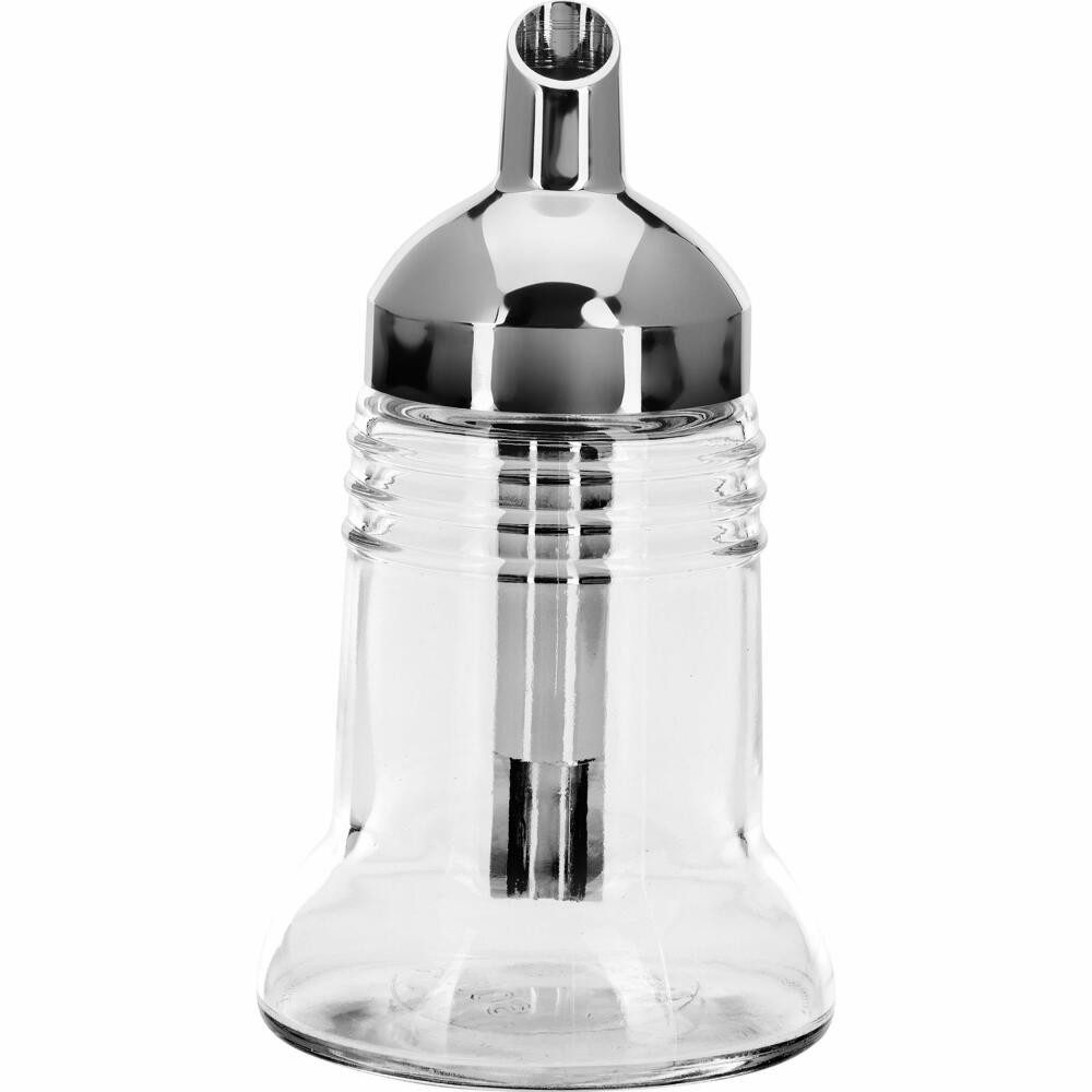 WESTMARK Zuckerstreuer Fassungsvermögen: 150 ml, Glas/Kunststoff, verchromt, Paris-Chrome