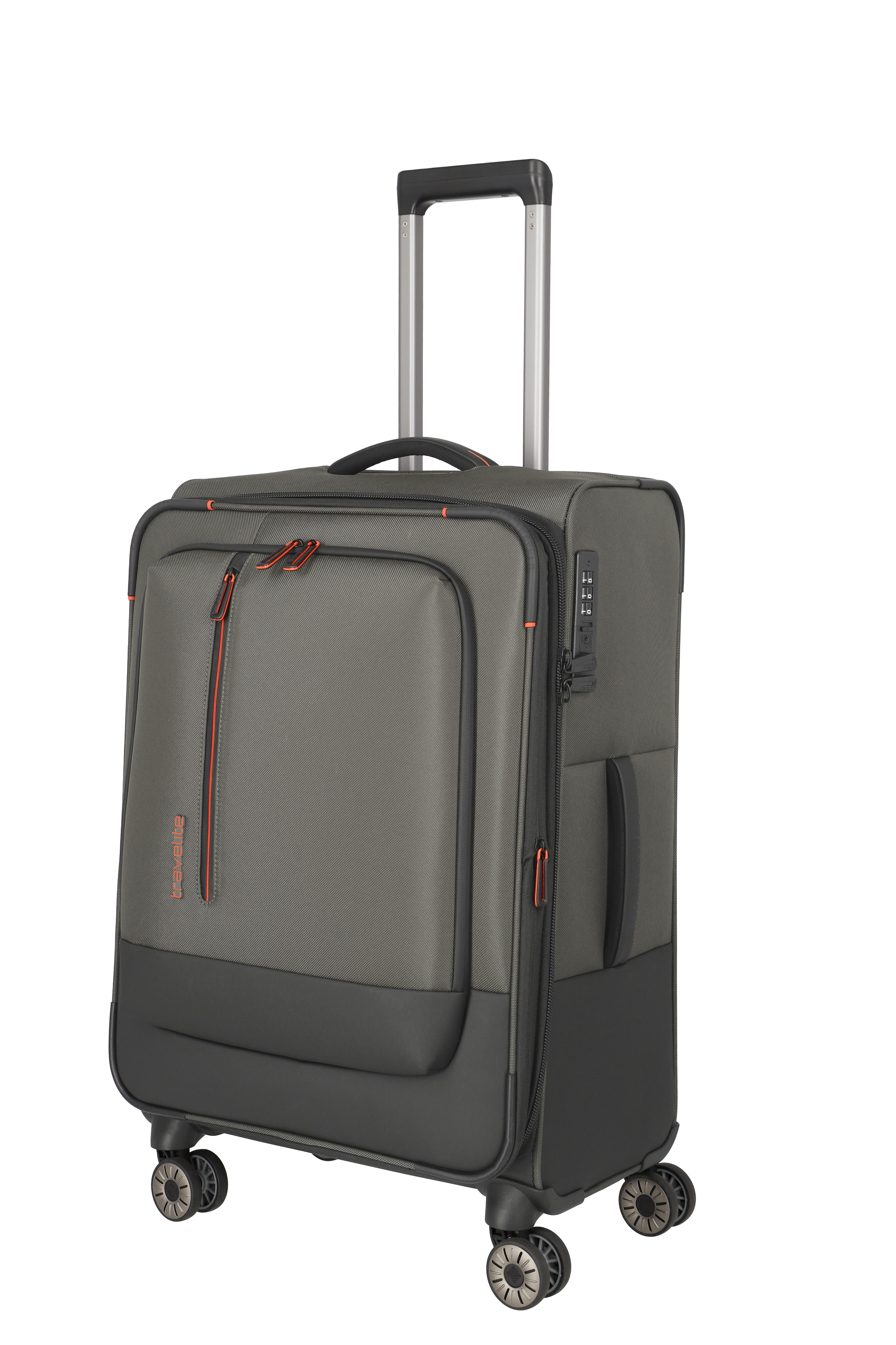 travelite Weichgepäck-Trolley CROSSLITE Reisekoffer Weichgepäck, 4 Rollen, Koffer, mit TSA-Schloss, wasserabweisendes Material – Bild 2 von 5