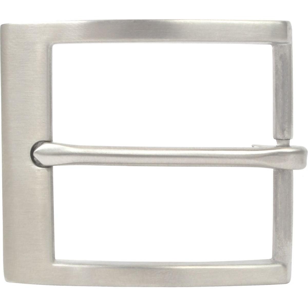 BELTINGER Gürtelschnalle aus massivem Edelstahl 3,5 cm - Buckle Gürtelschließe 35mm Edel-Stahl (1-St)