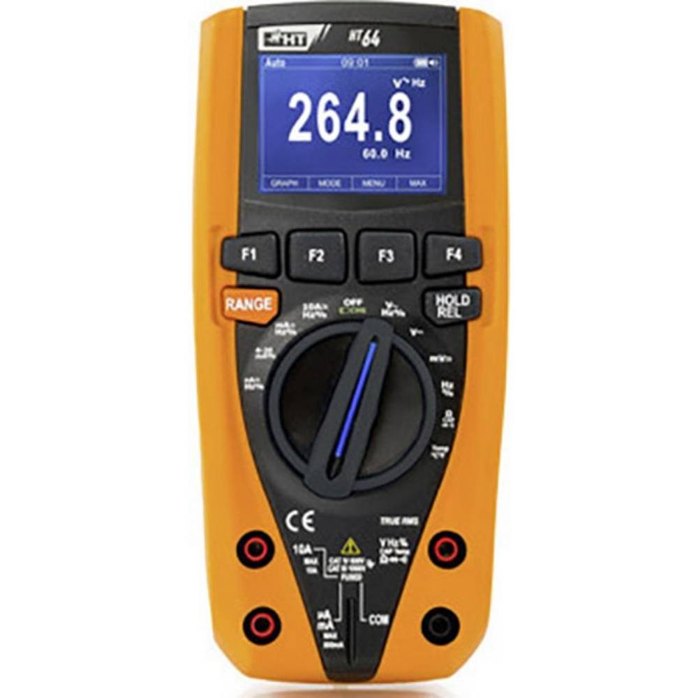 HT Instruments Multimeter Professionelles TRMS Multimeter bis 1000 V / CAT IV 1010340, Datenlogger