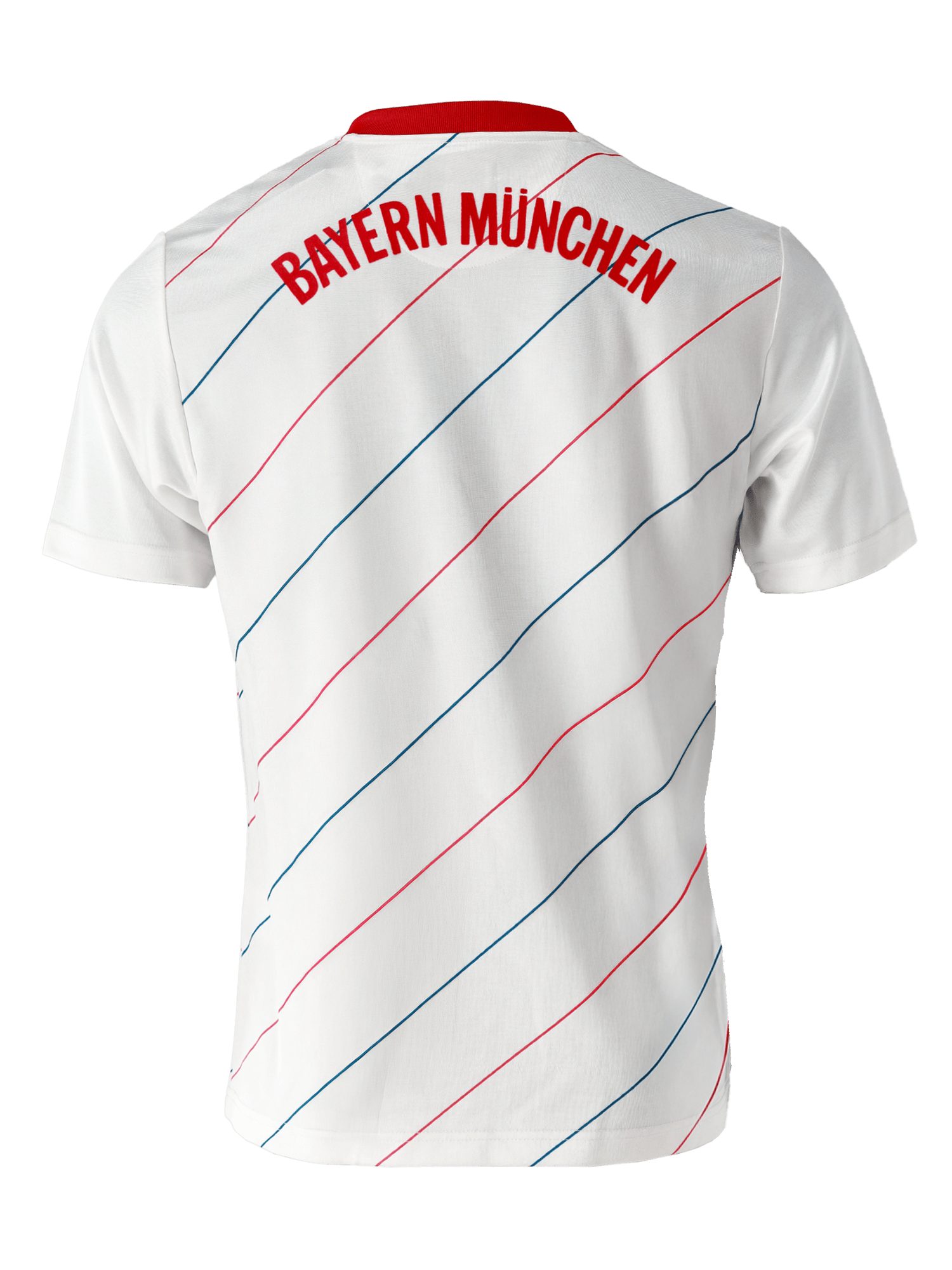 COPA T-Shirt FC Bayern München, Retro Trikot 1985 - 86, Unisex, Weiß