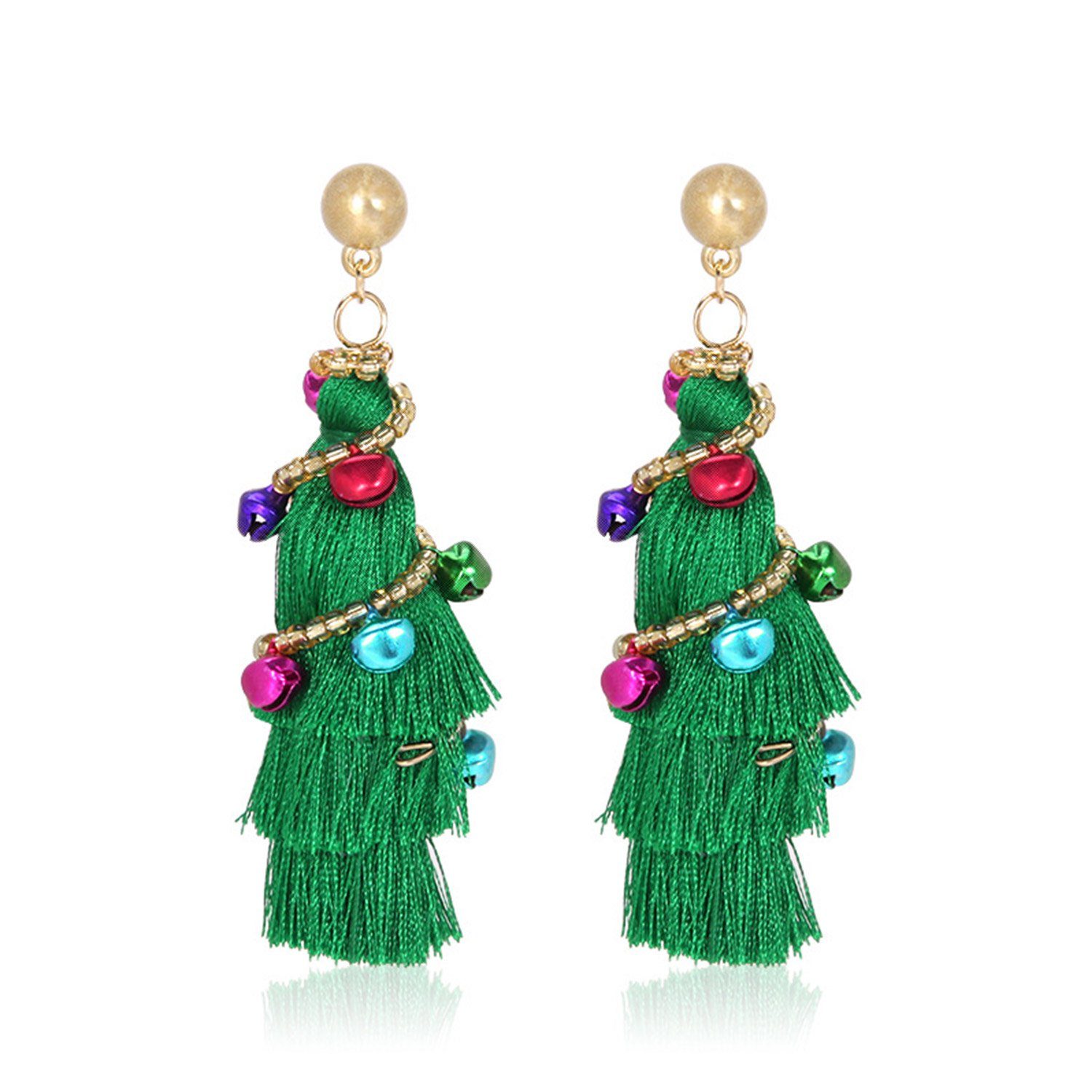 MAGICSHE Paar Party mit Damen Geschenk Ohrringe Quaste (1-tlg) für Weihnachten Ohrhänger