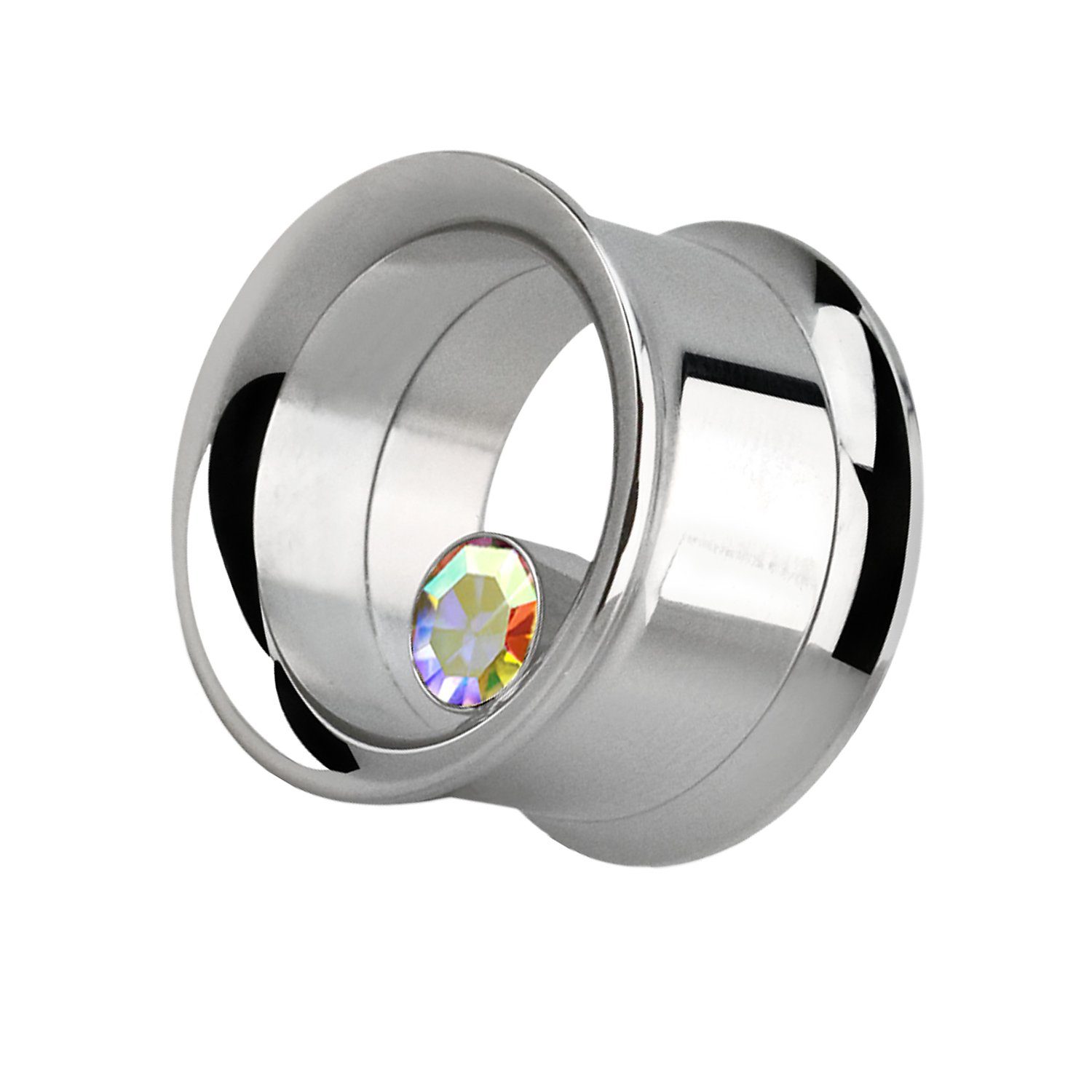 Taffstyle Plug Piercing Flared mit runden günstig online kaufen