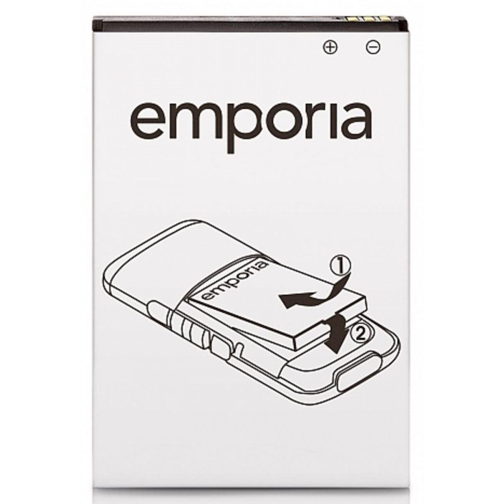 Emporia Handy-Akku Akku für Emporia ELEGANCE, Ersatzakku für Emporia ELEGANCE, einfacher Austausch