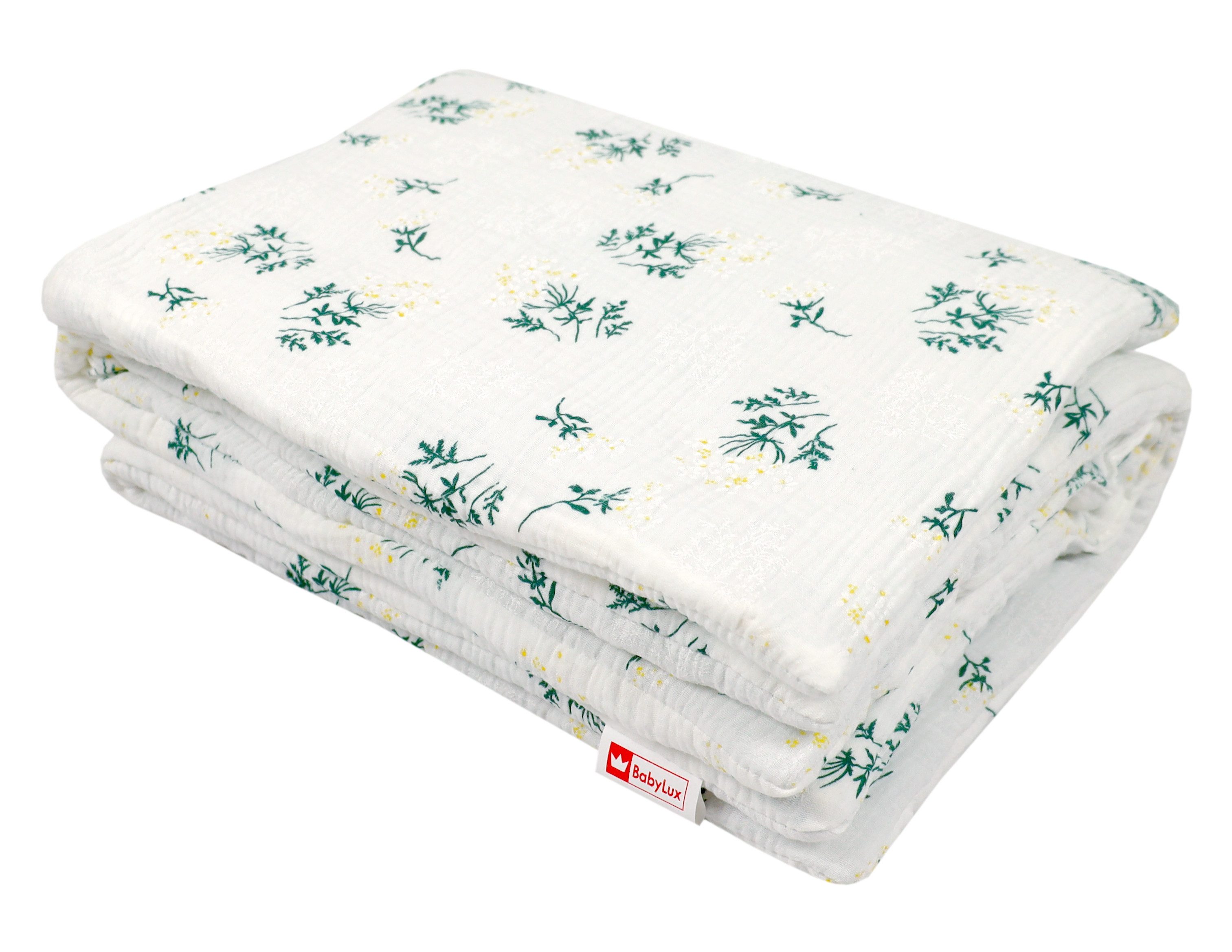 Babydecke BabyLux Babydecke Musselin Kinderwagendecke Kuscheldecke günstig online kaufen