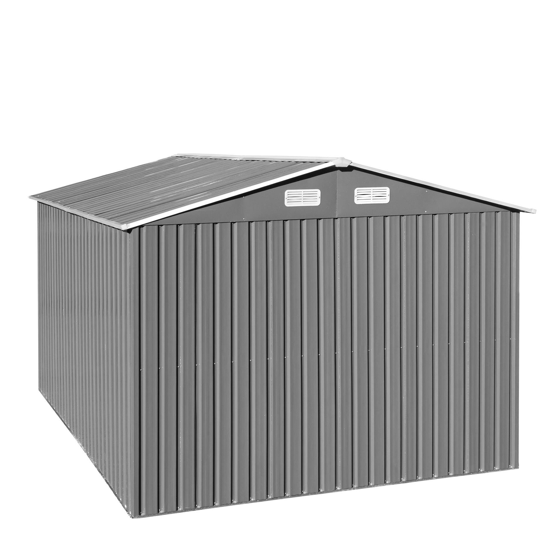 ESTEXO Gerätehaus Geräteschuppen Gartenhaus 580x257x178 cm Metall Fundament günstig online kaufen