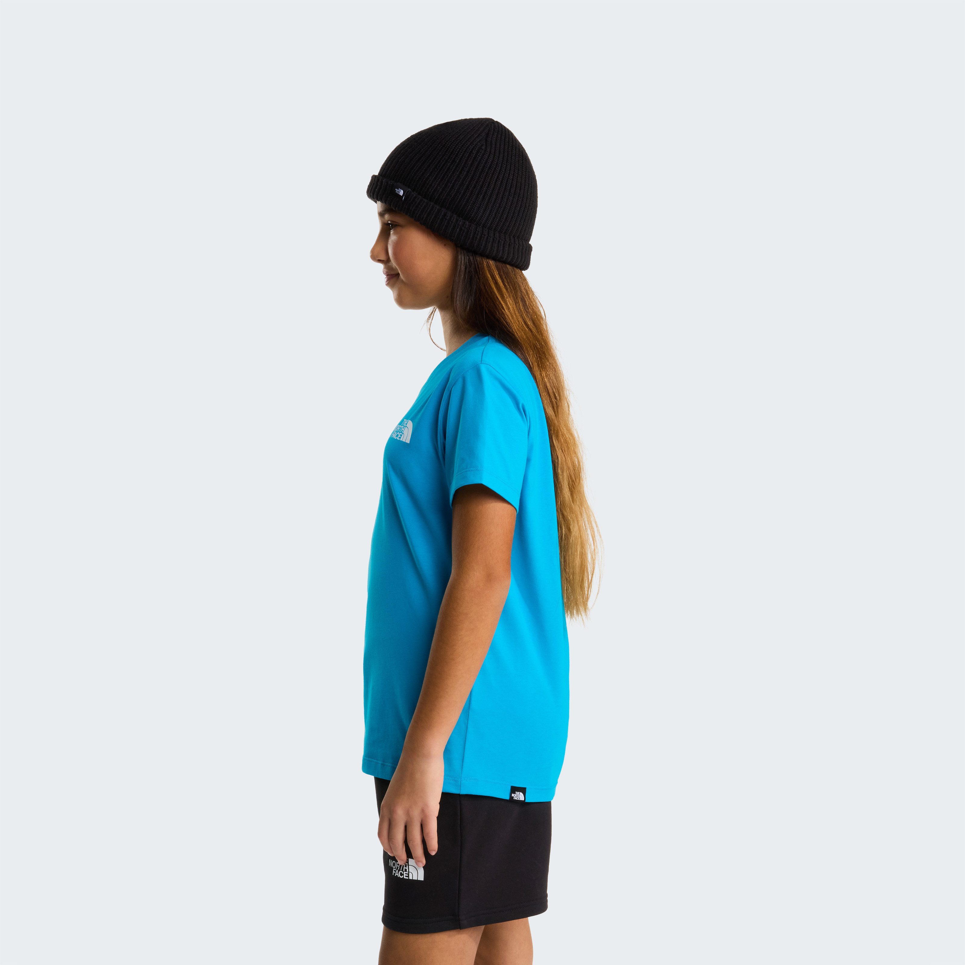 The North Face T-Shirt TEEN SIMPLE DOME REGULAR SS TEE für Jugendliche, sportlicher Stil, Kurzarm, mit Rundhalsausschnitt