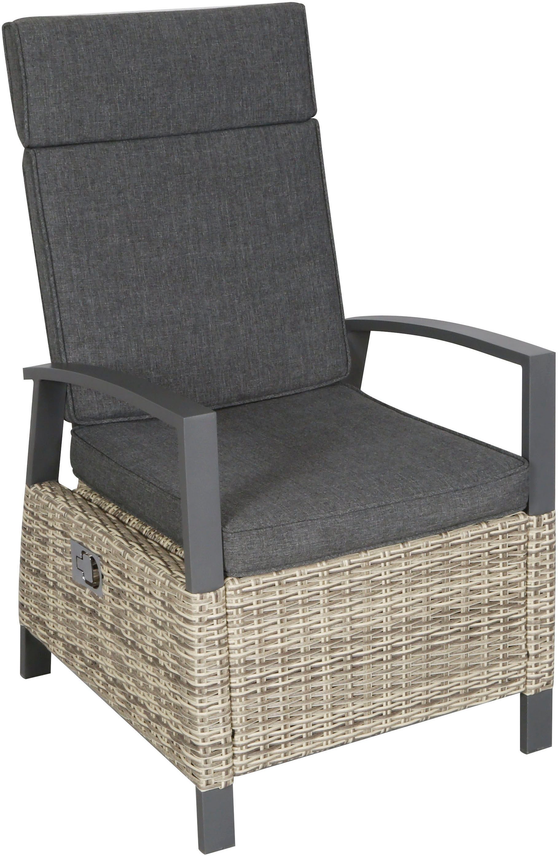 KONIFERA Hochlehner New Monaco (Set, 2 St), inklusive Sitzkissen