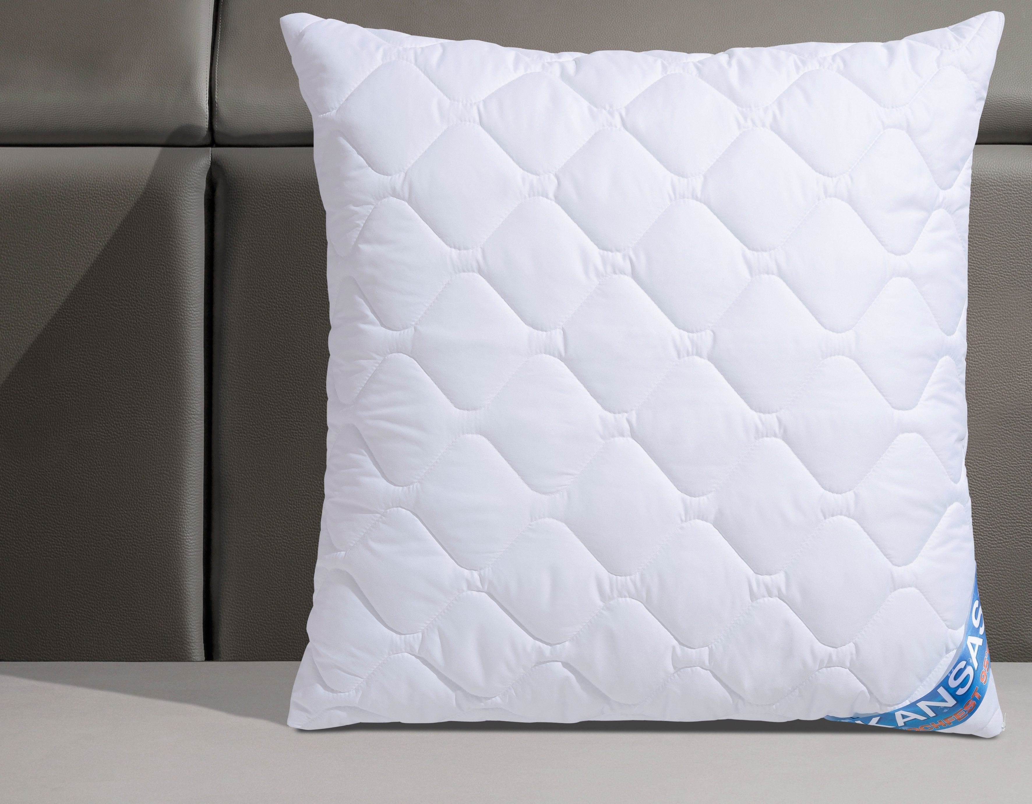 fan Microfaserbettdecke + Kopfkissen Kansas, 2tlg.-Set mit Kissen 80x80 cm, Füllung: Markenhohlfaser »EUROfill« (Bettdecke), Bezug: Microfaser mit Peach-touch ( – Bild 5 von 5
