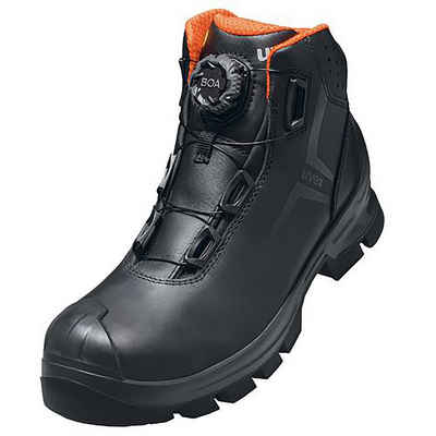 Uvex 2 MACSOLE® Stiefel S3 schwarz, orange Weite 11 Sicherheitsstiefel