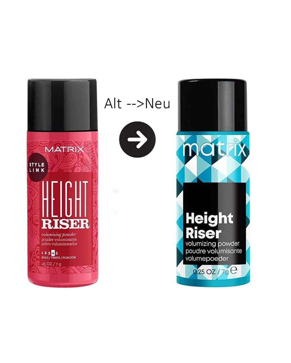 MATRIX Haarpuder Matrix Height Riser Volumen-Puder für die schnelle Styling-Auffrischun, Packung, leichtes Puder ohne Rückstände für flexiblen Halt