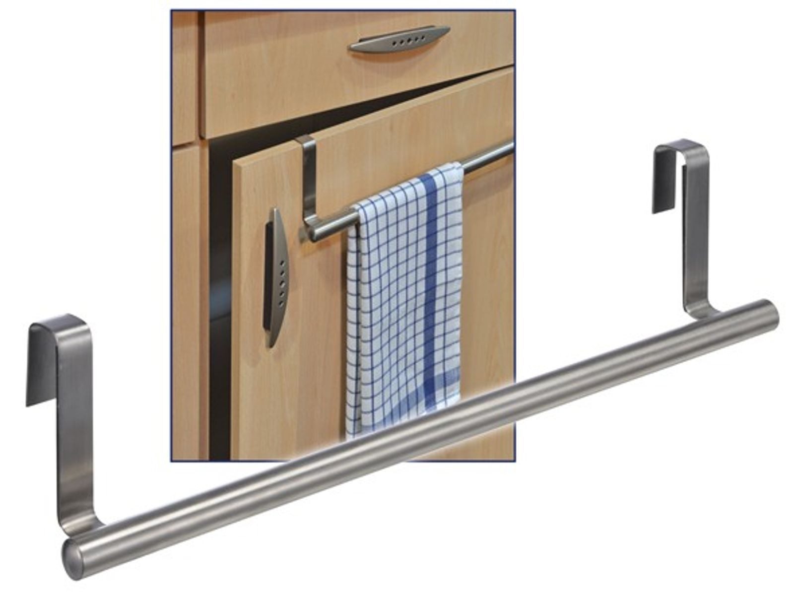 Haushalt International Handtuchhalter EDELSTAHL Handtuchhalter für Küche günstig online kaufen
